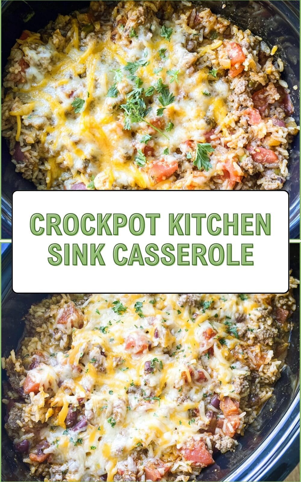 Crockpot Kitchen Sink Casserole