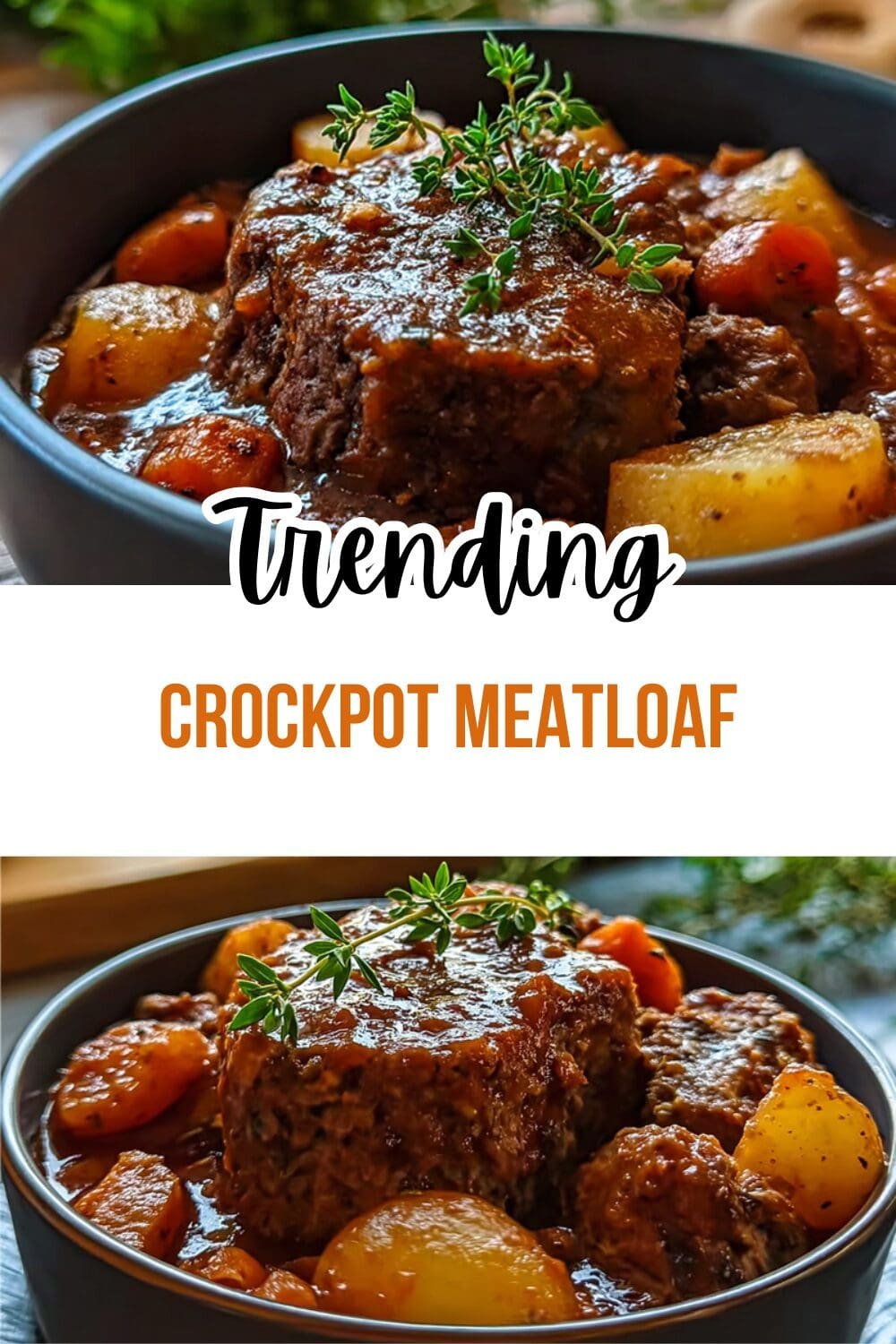 Crockpot Meatloaf