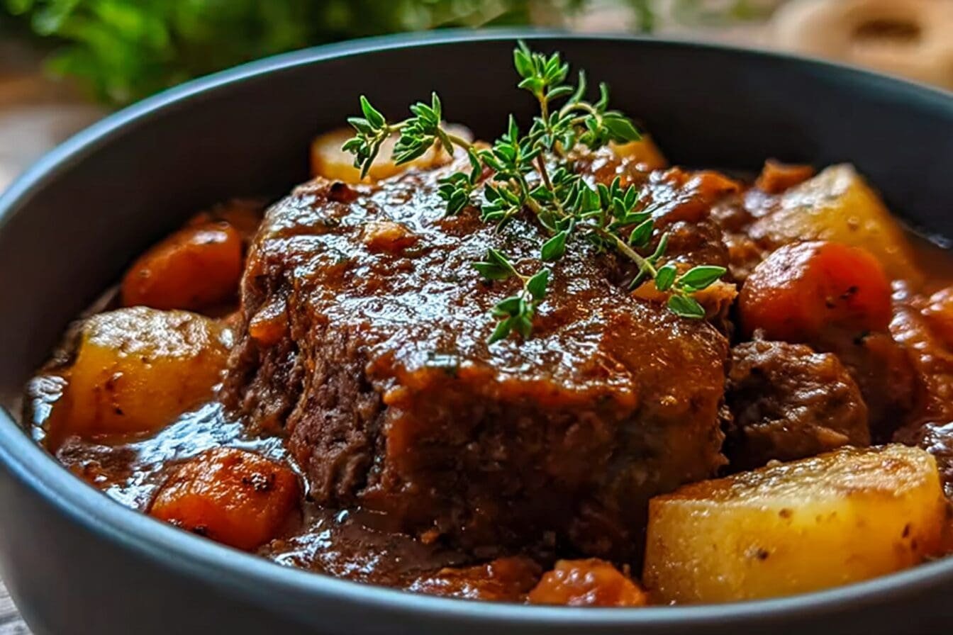 Crockpot Meatloaf