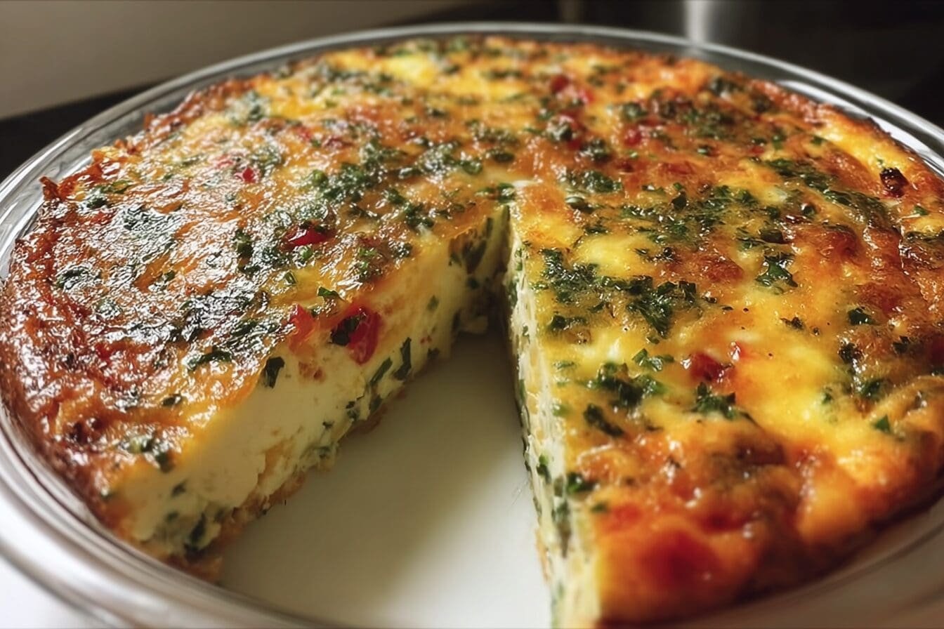Crustless Egg White Quiche