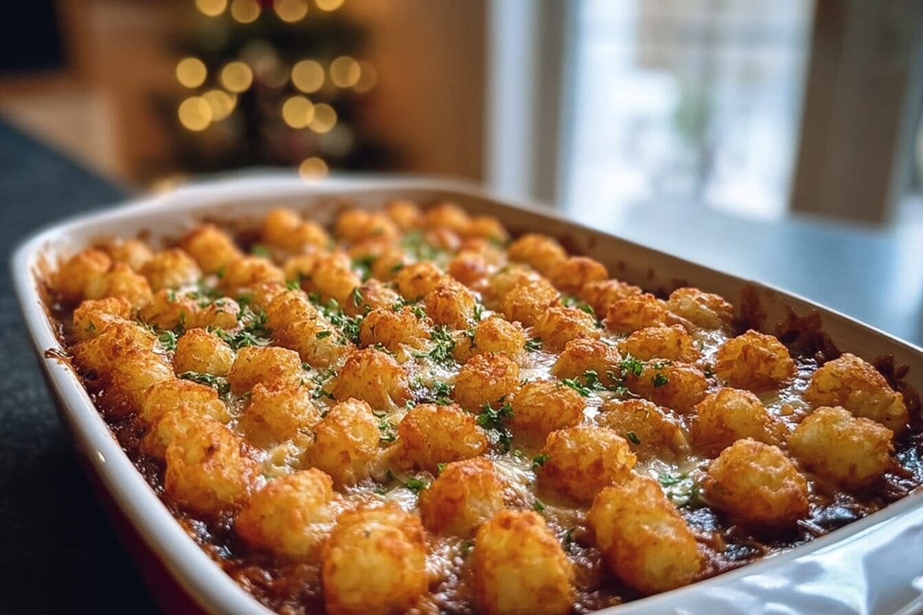 Dairy Free Tater Tot Casserole