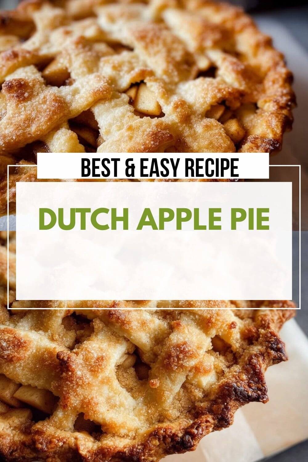 Dutch Apple Pie