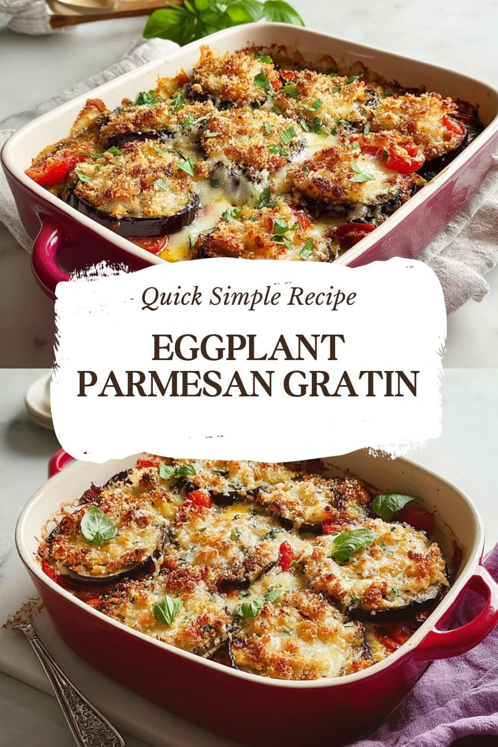 Eggplant Parmesan Recipe For Rich Layers And Classic Flavor 7 Eggplant Parmesan Gratin