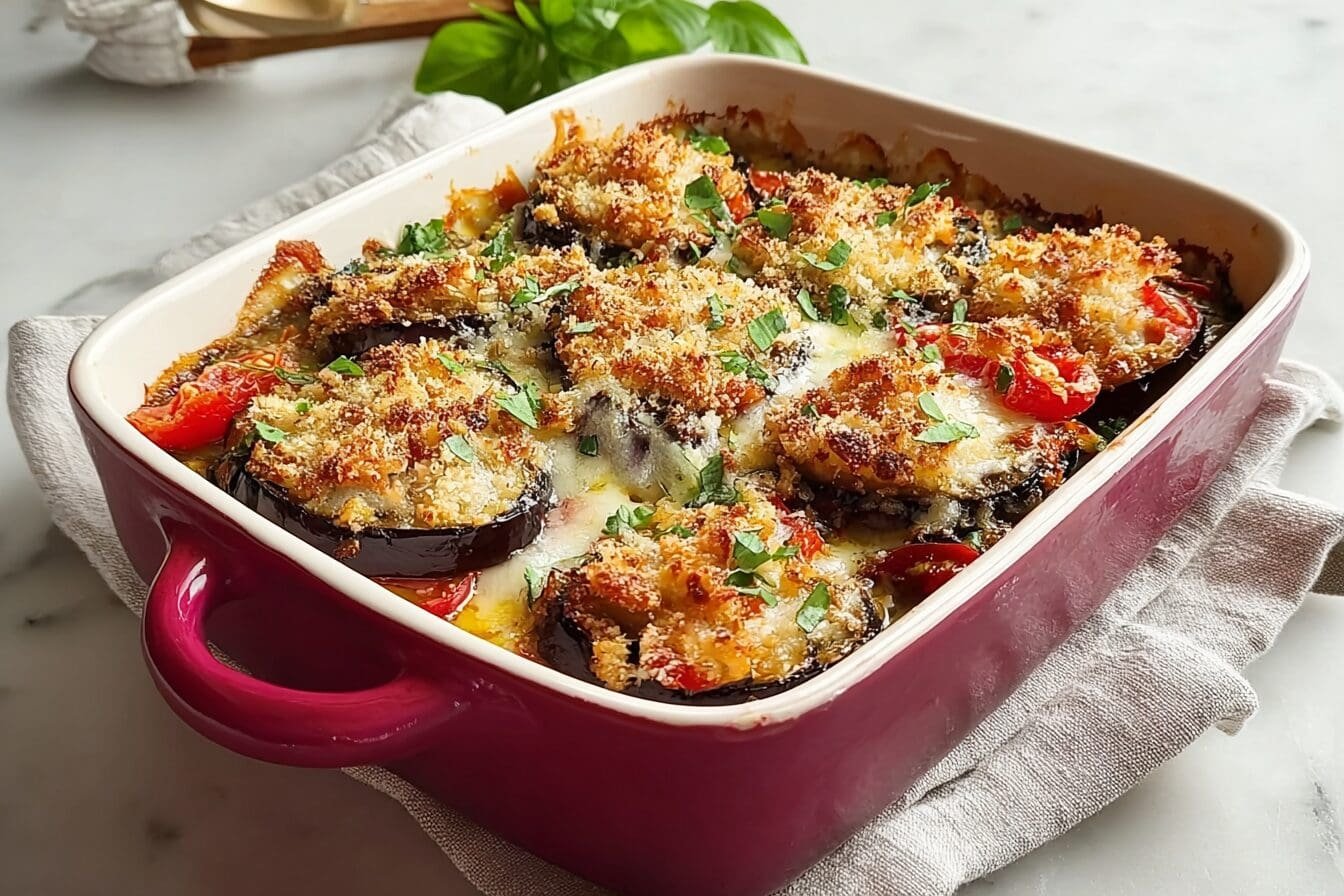 Eggplant Parmesan Recipe For Rich Layers And Classic Flavor 6 Eggplant Parmesan Gratin