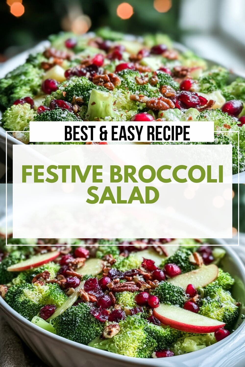 Festive Broccoli Salad