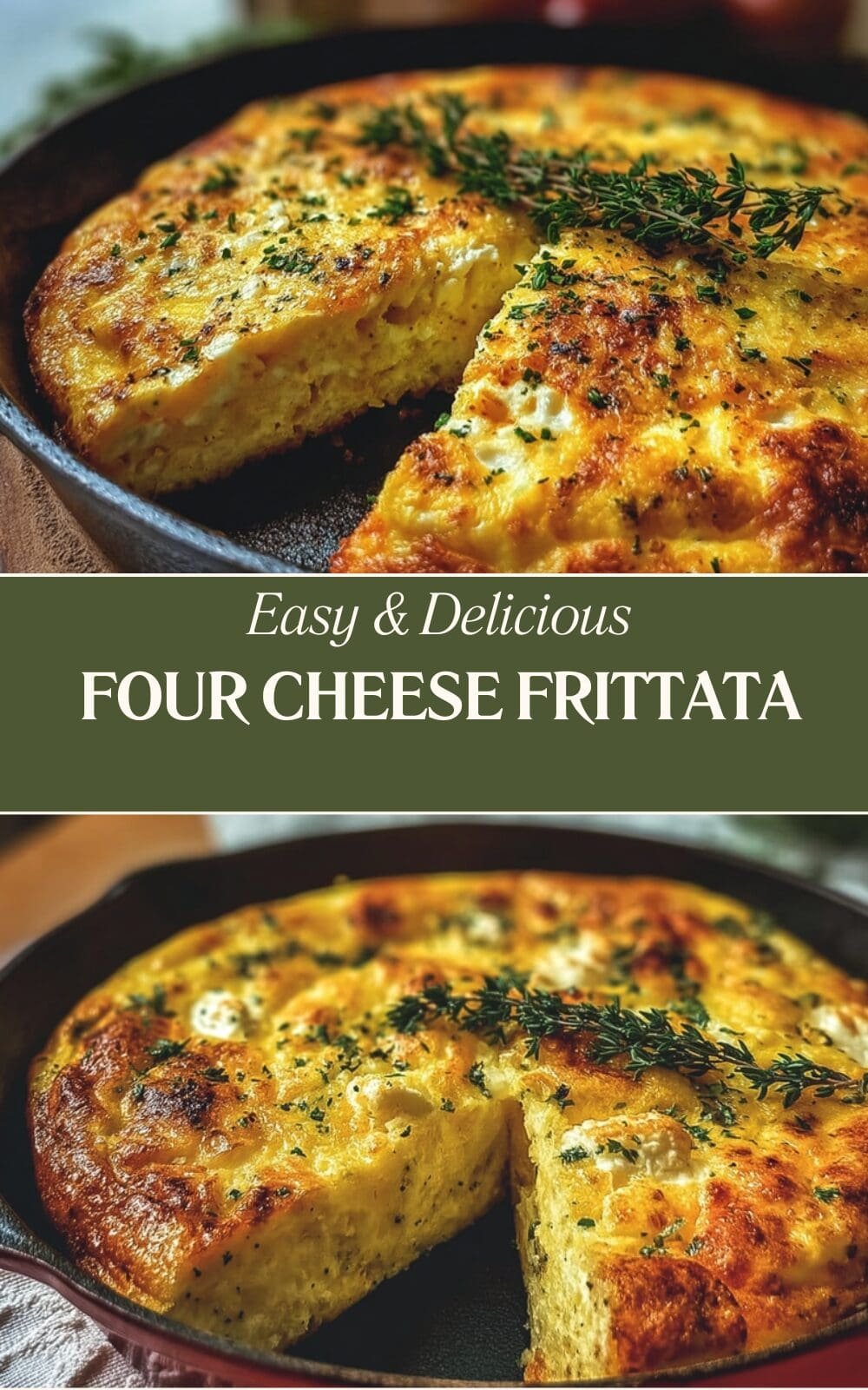 Four Cheese Frittata
