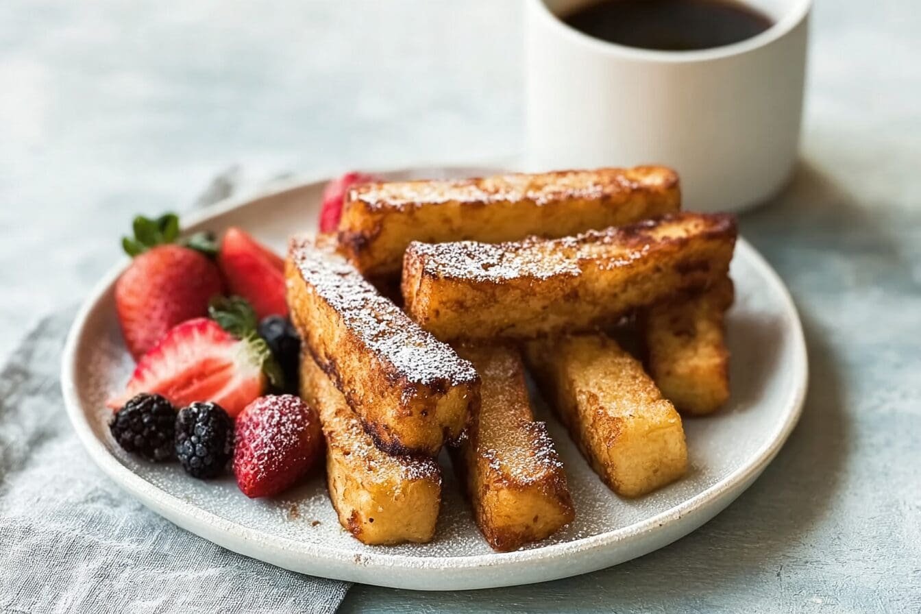Cinnamon French Toast Sticks Recipe With Easy Homemade Batter 6 French Toast Sticks