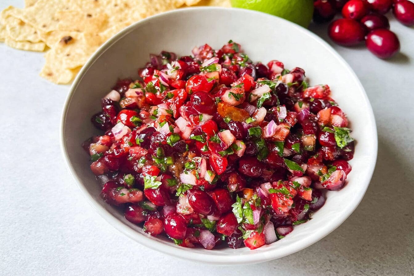 Fresh Cranberry Salsa