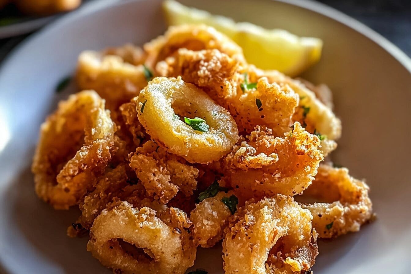 Crispy Fried Calamari Recipe With Perfectly Crunchy Coating 6 Fried Calamari Recipe