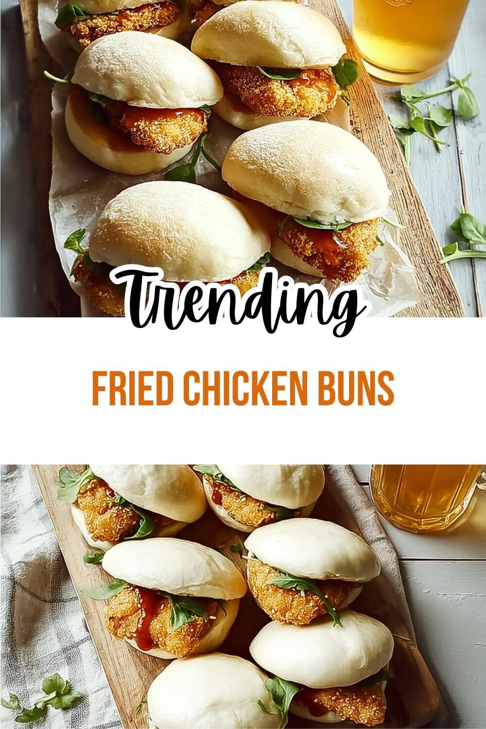 Fried Chicken Buns