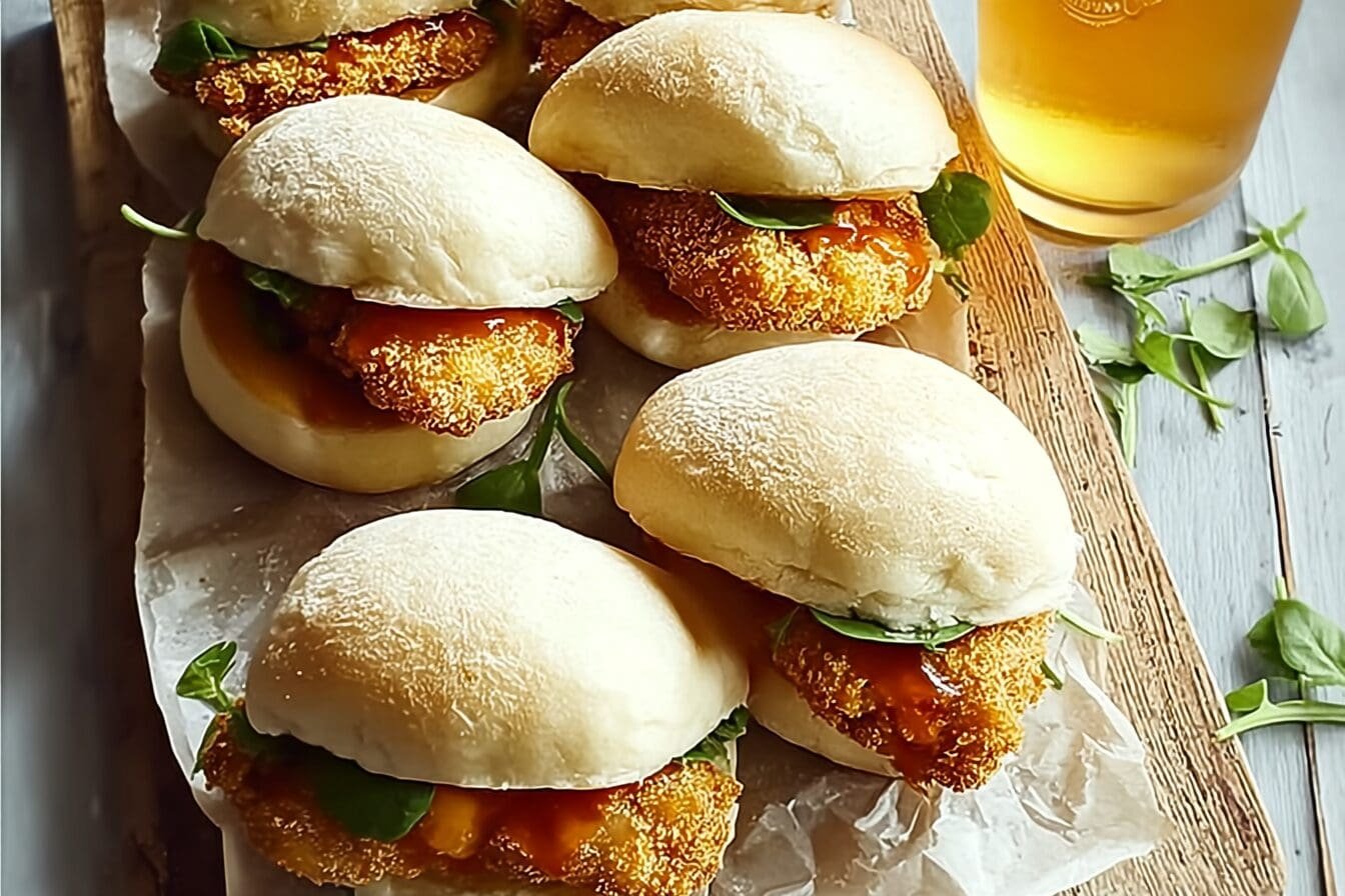 Fried Chicken Buns