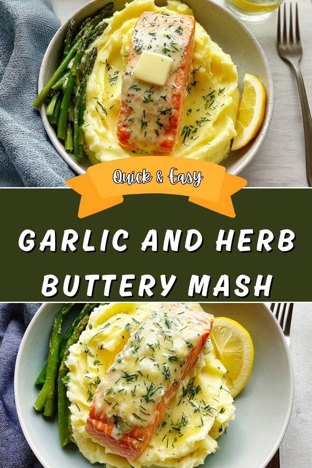 Garlic And Herb Buttery Mash