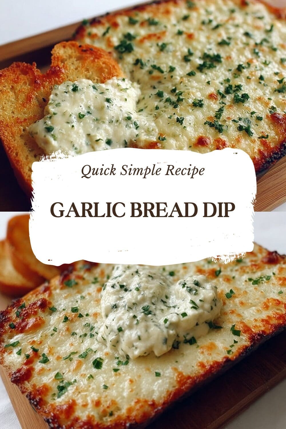 Baked Garlic Bread Dip Recipe With Creamy Cheese And Herbs 7 Garlic Bread Dip