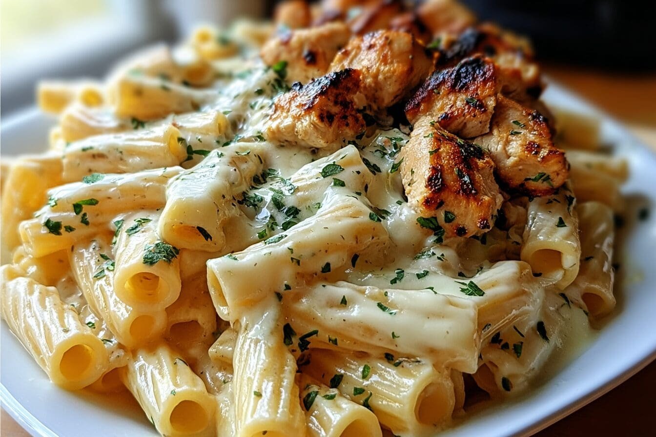 Garlic Chicken Rigatoni