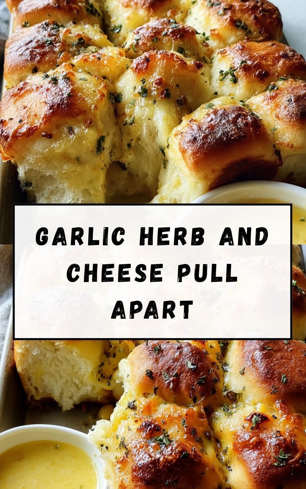 Garlic Herb And Cheese Pull Apart