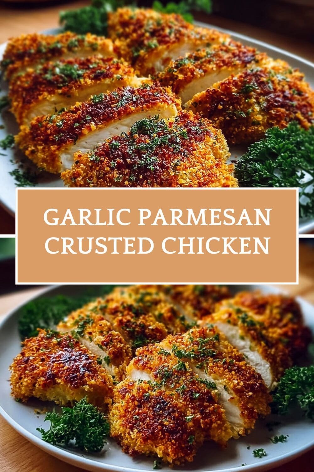 Garlic Parmesan Crusted Chicken