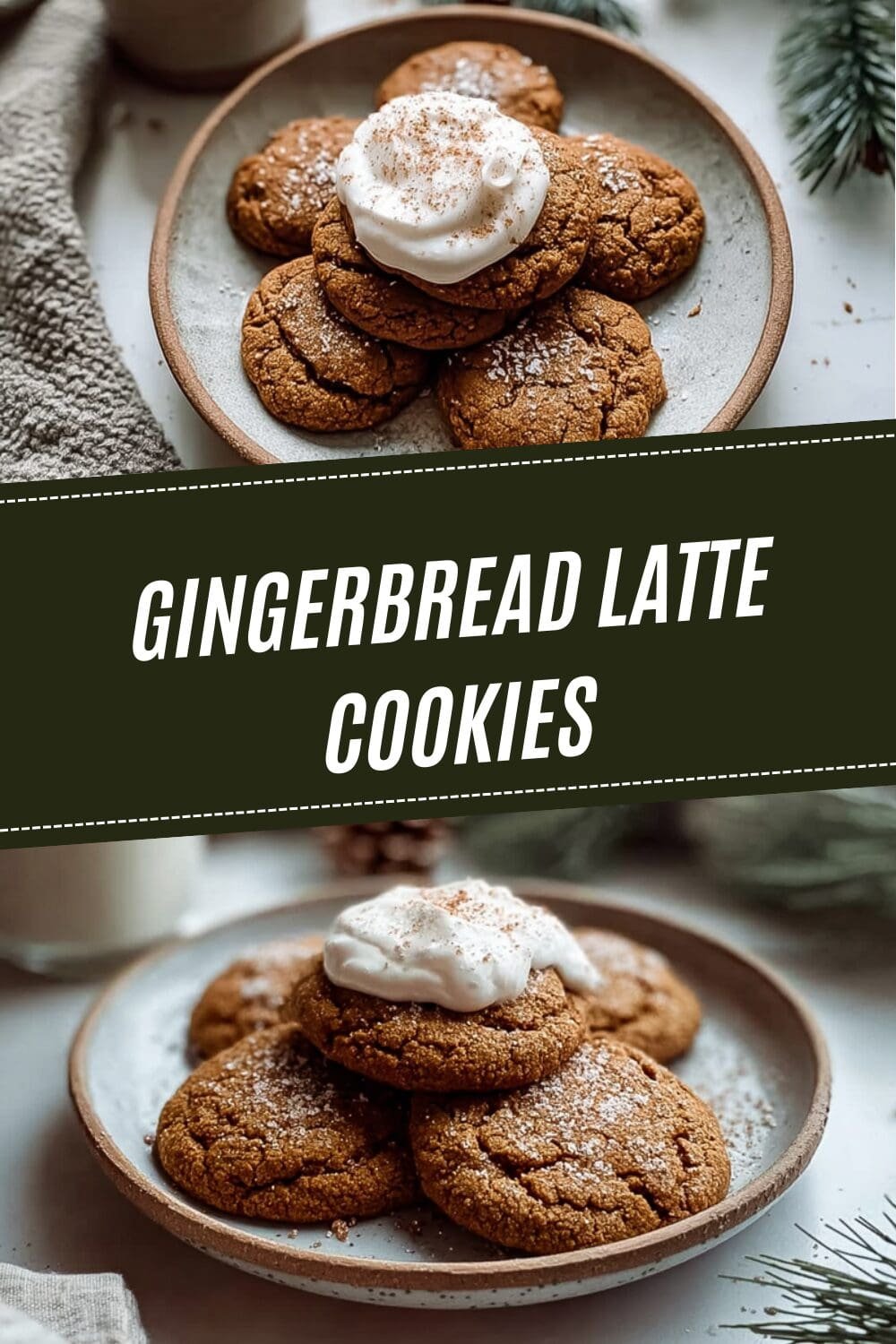 Gingerbread Latte Cookies