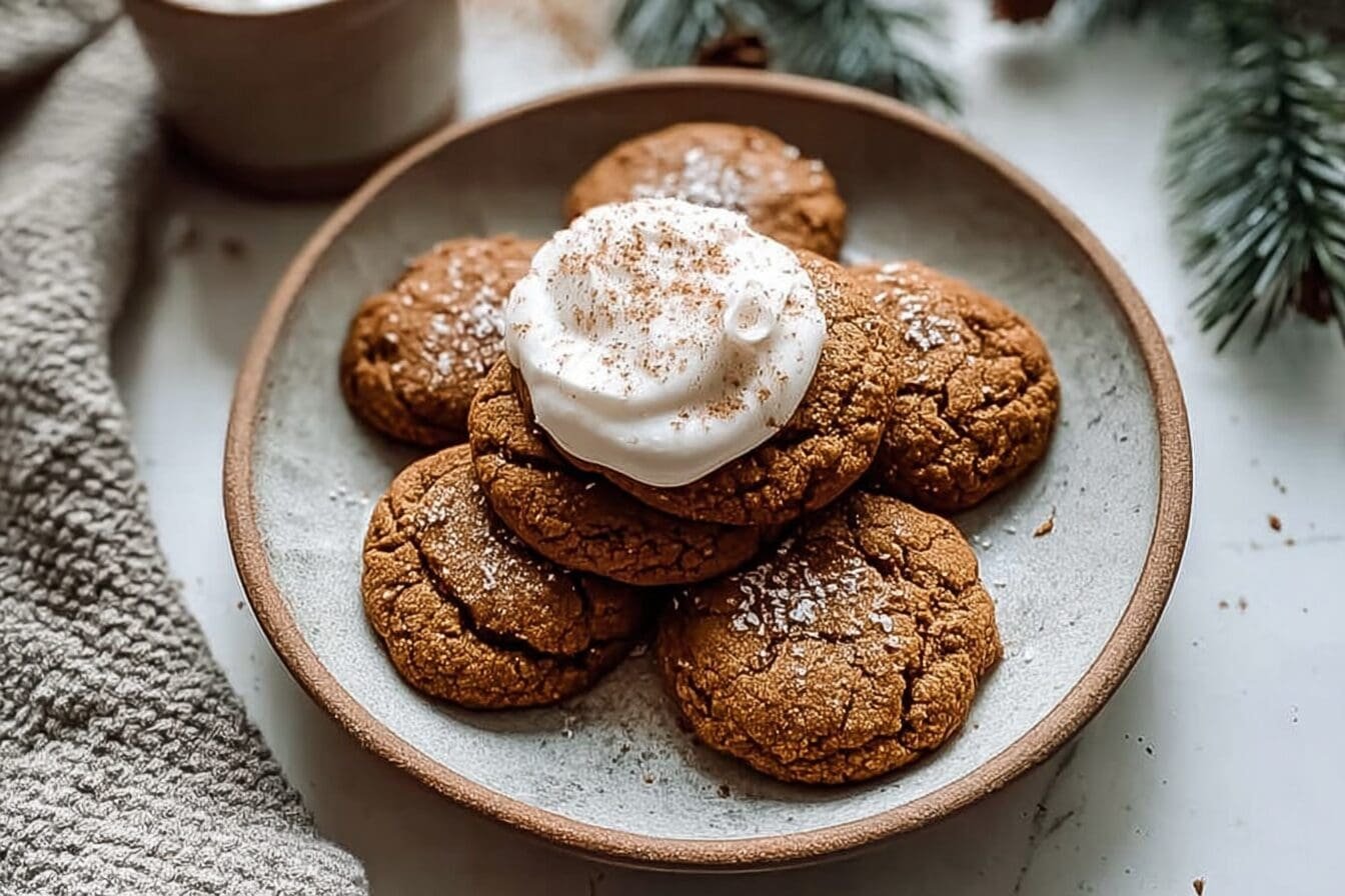 Gingerbread Latte Cookies
