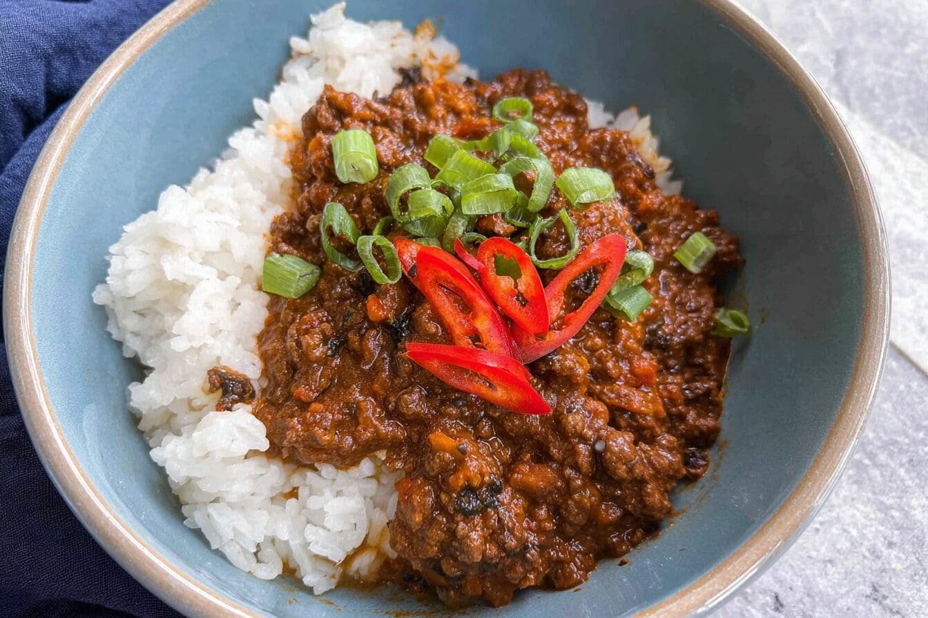 Gochujang Ground Beef Bowls