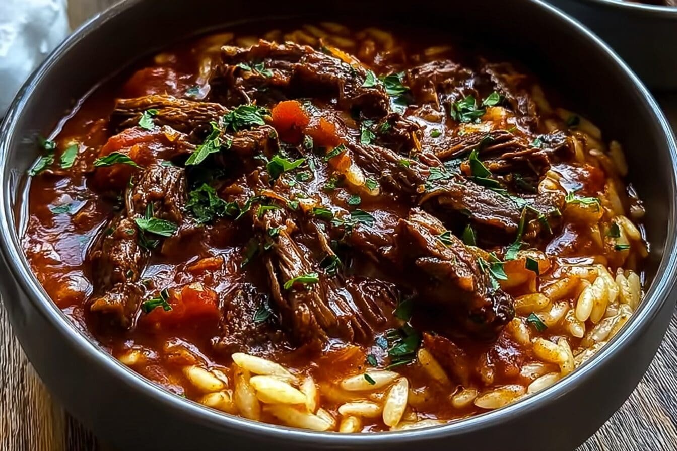 Greek Beef Giouvetsi