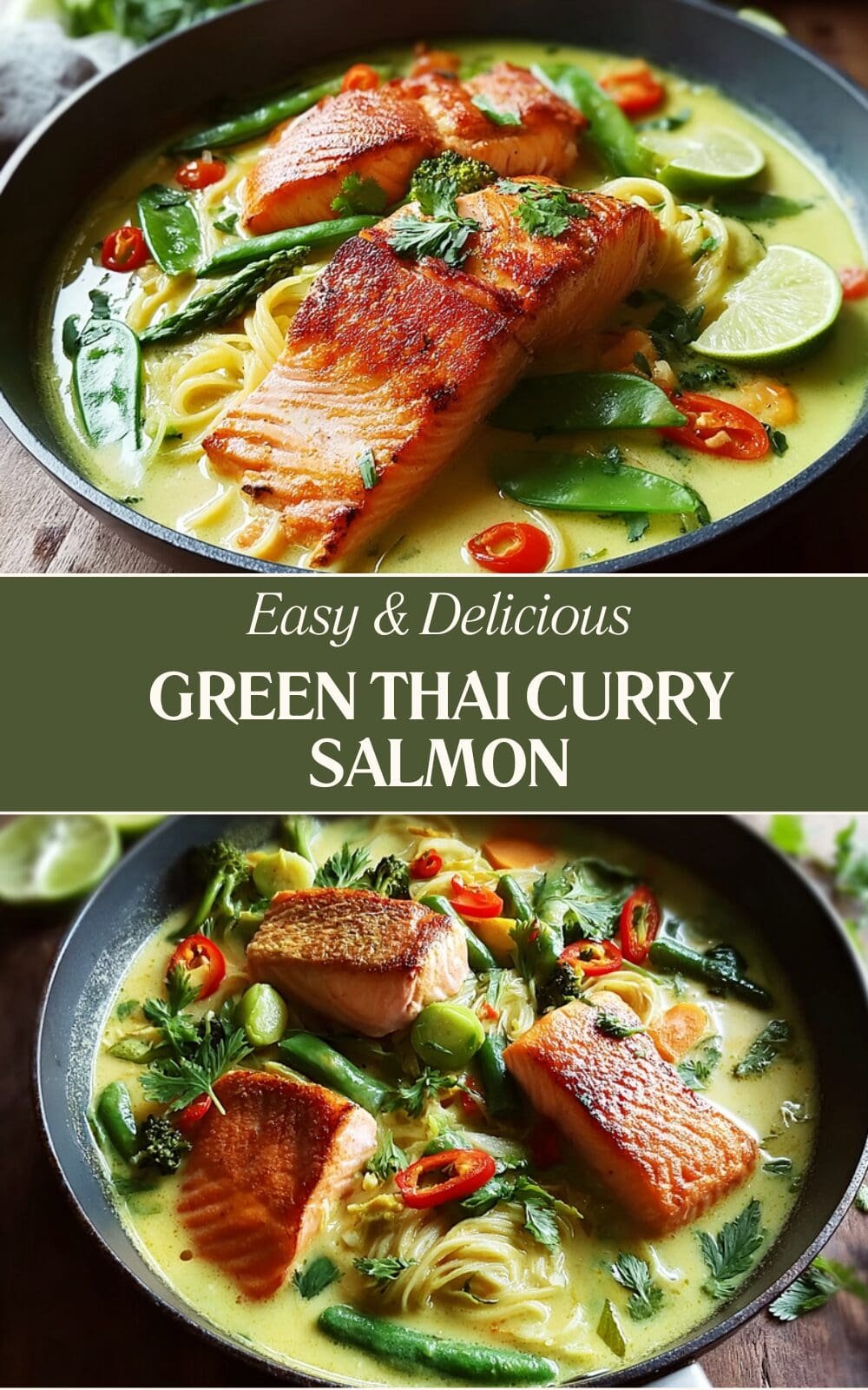 Green Thai Curry Salmon