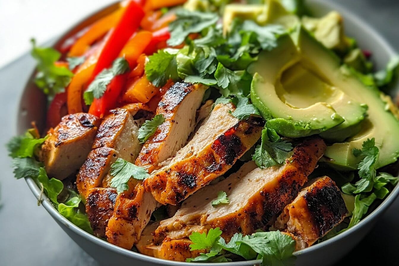 Grilled Chicken Salad Bowl
