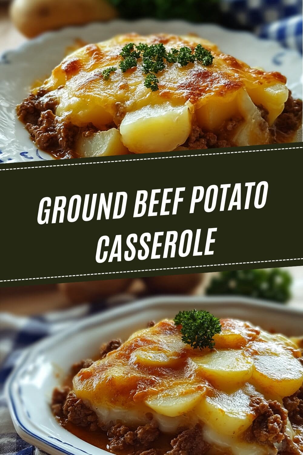 Ground Beef Potato Casserole