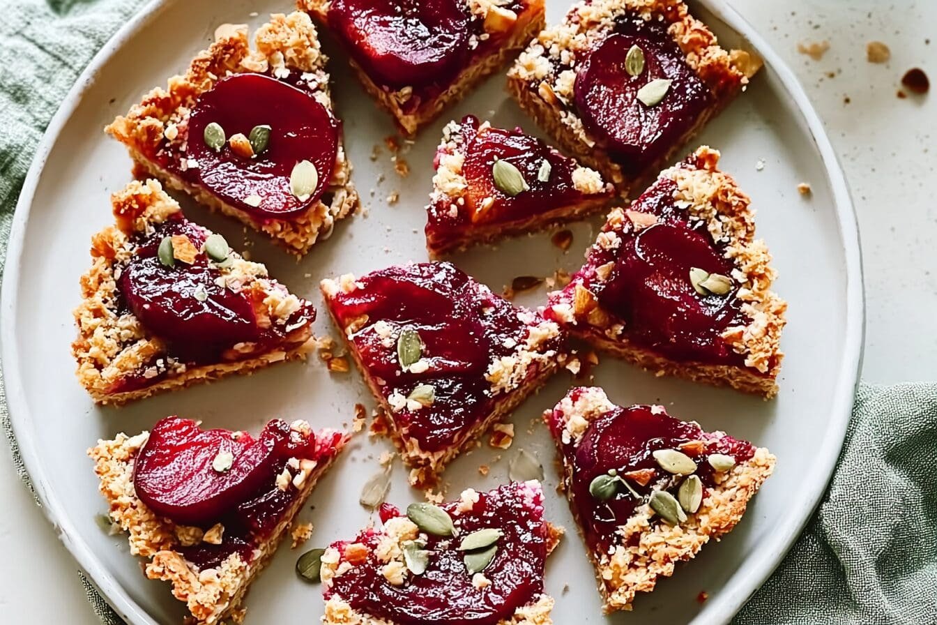 Healthy Plum Slice