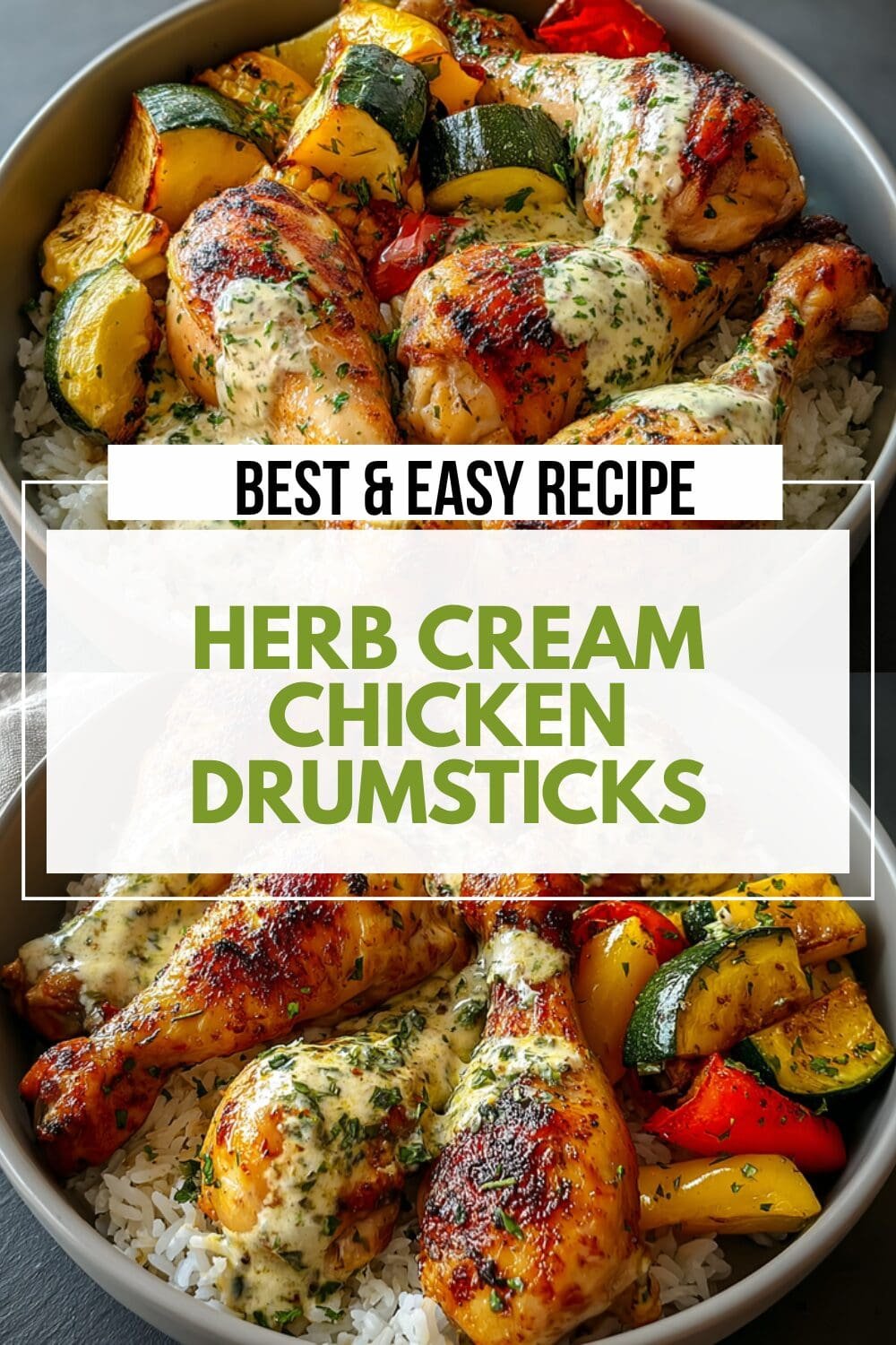 Baked Chicken Drumsticks Recipe Kids And Family Will Enjoy 7 Herb Cream Chicken Drumsticks