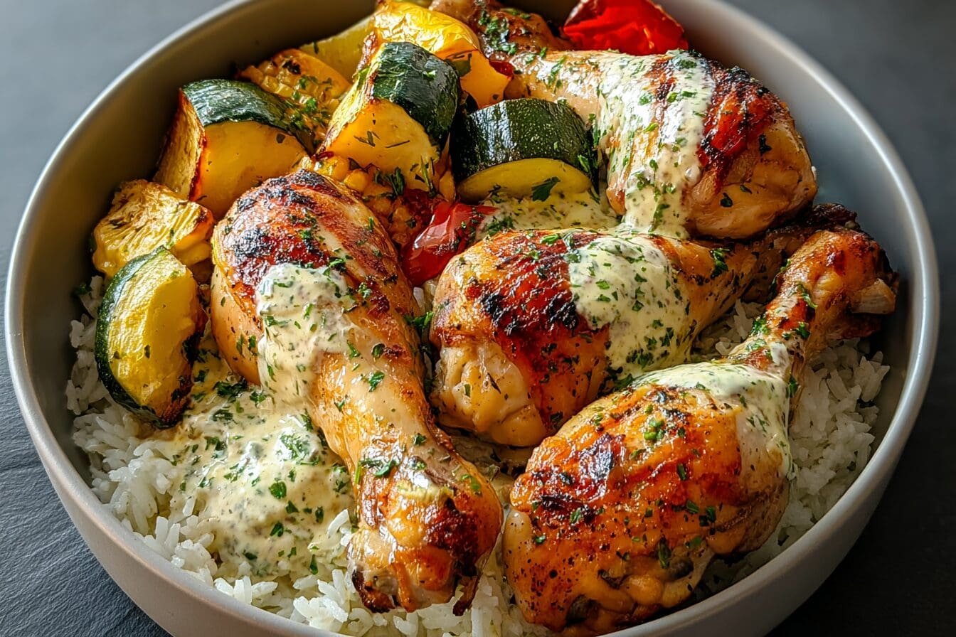 Baked Chicken Drumsticks Recipe Kids And Family Will Enjoy 6 Herb Cream Chicken Drumsticks