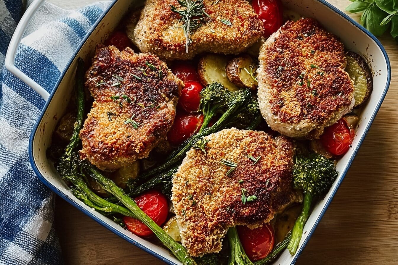 Herb Crusted Pork Chops With Simple Seasonings For Tender Flavor 7 Herb Crusted Pork Cutlets