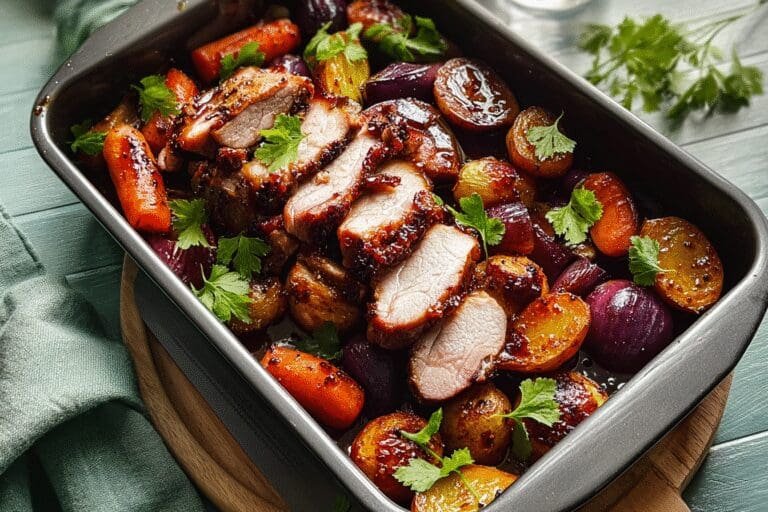 Hoisin Garlic Pork Tray Bake 49.Png