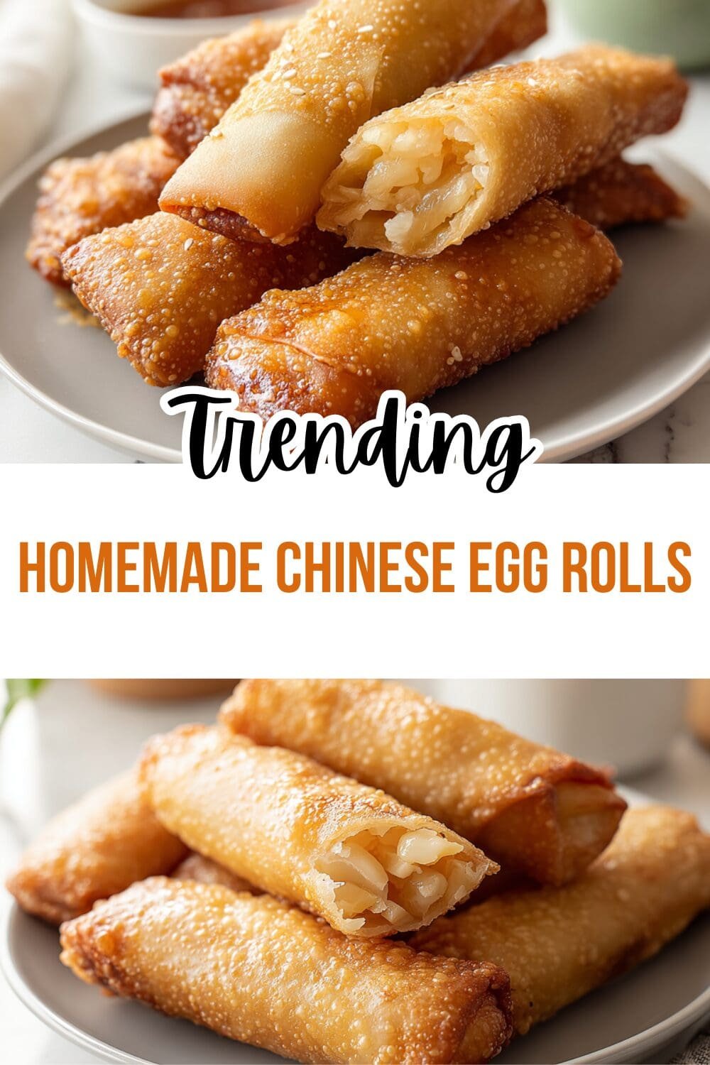 Homemade Chinese Egg Rolls
