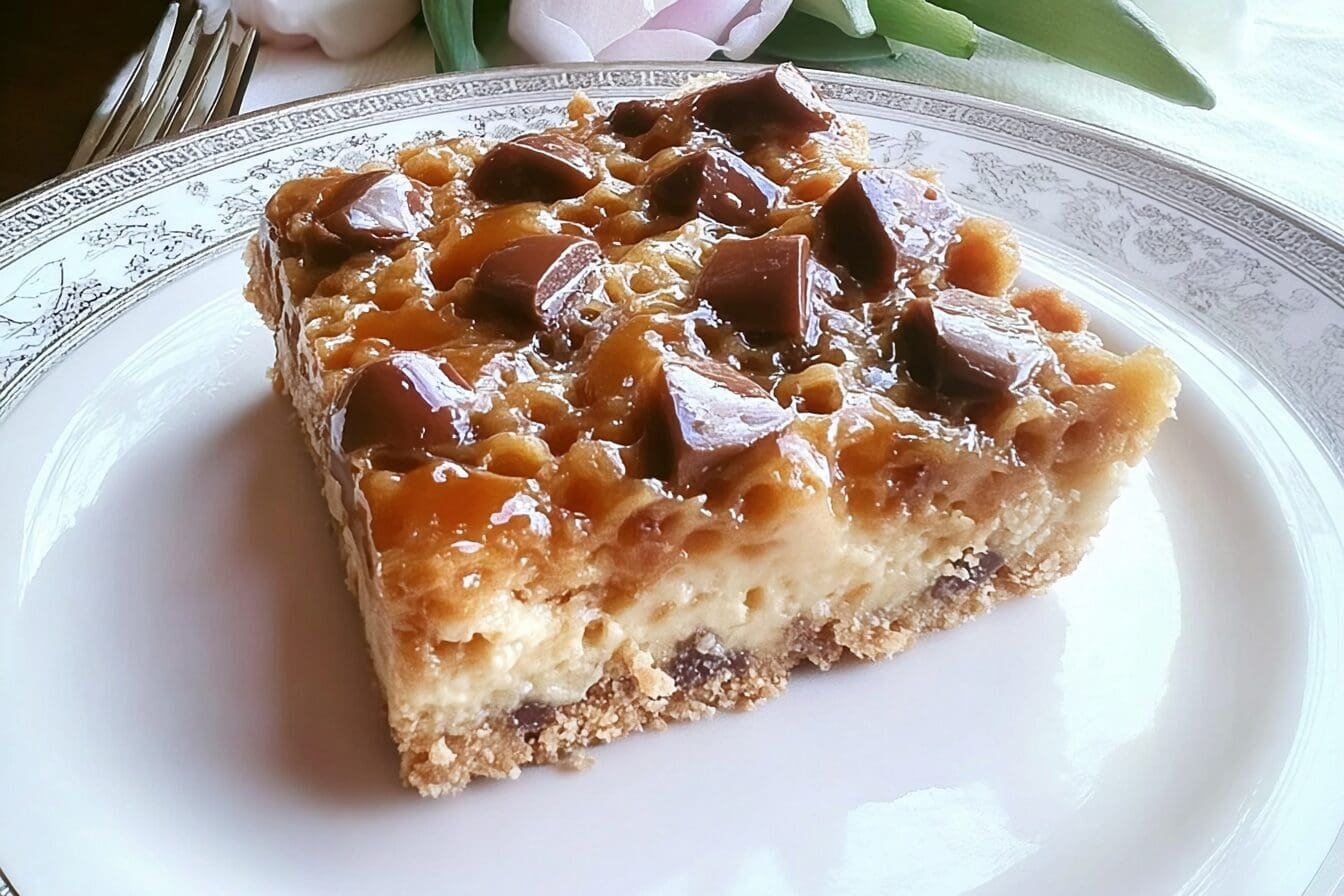 Honeycomb Caramel Tart