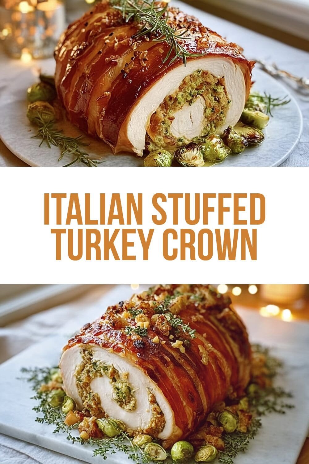 Italian Stuffed Turkey Crown