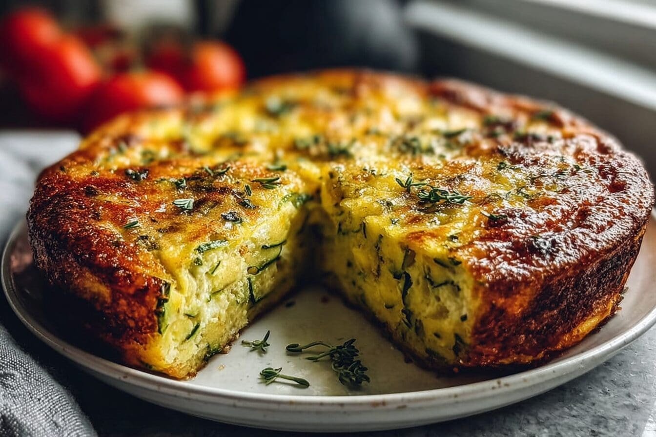 Keto Crustless Zucchini Quiche