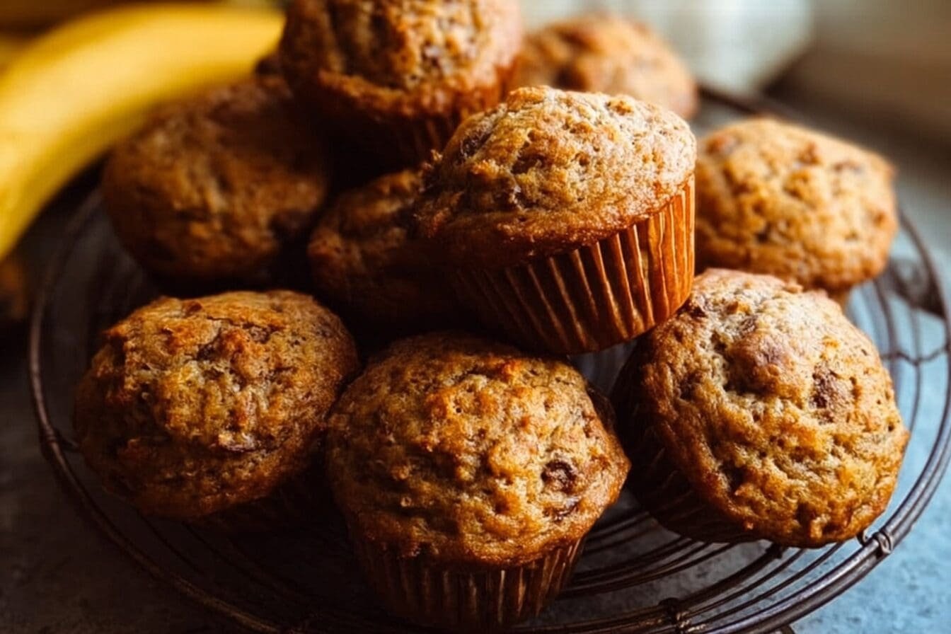Kodiak Cakes Banana Muffins