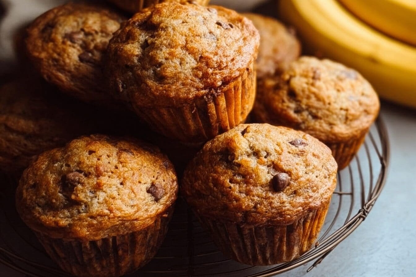 Kodiak Cakes Banana Muffins