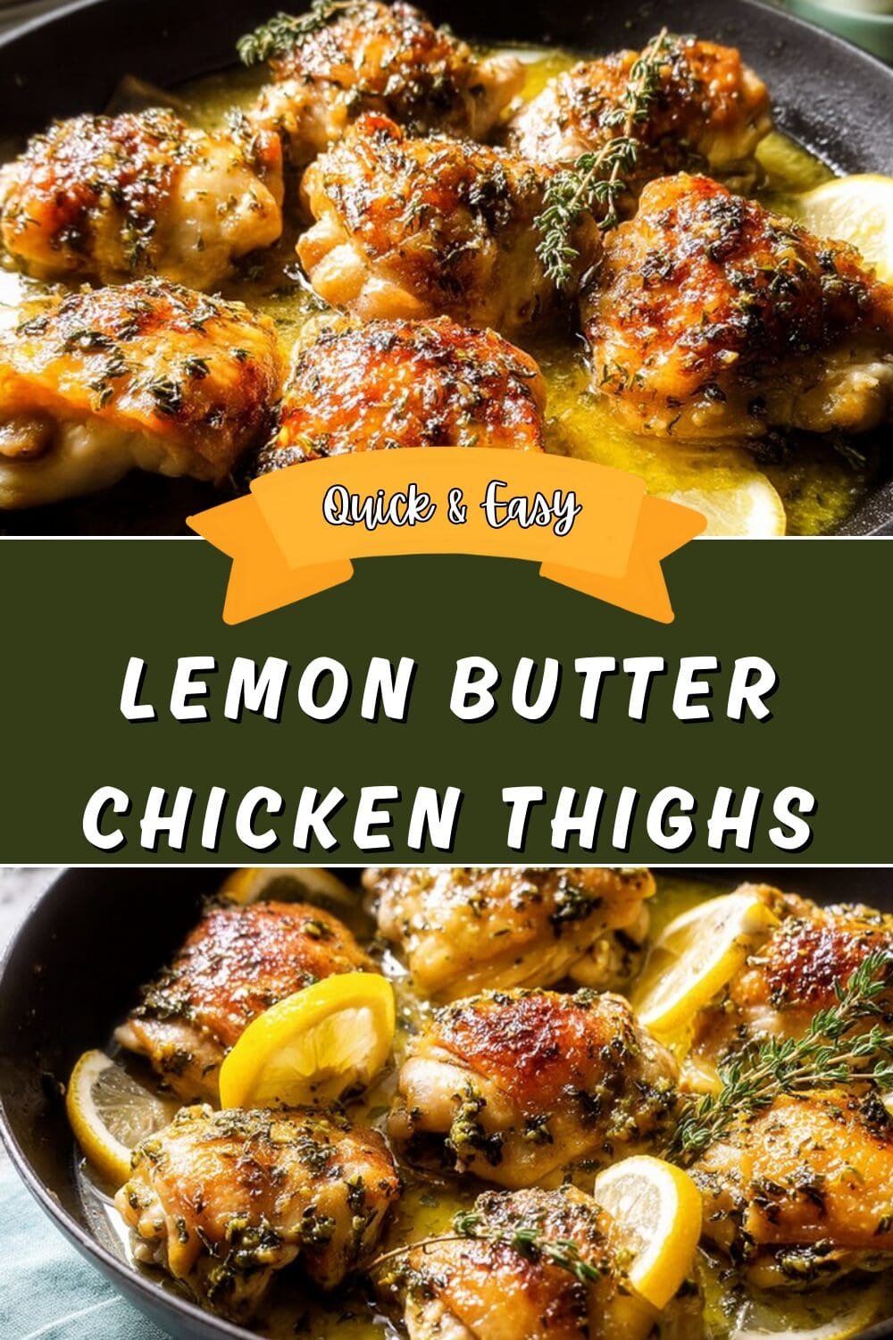 Creamy Lemon Butter Chicken Recipe With Rich, Tangy Flavor 7 Lemon Butter Chicken Thighs