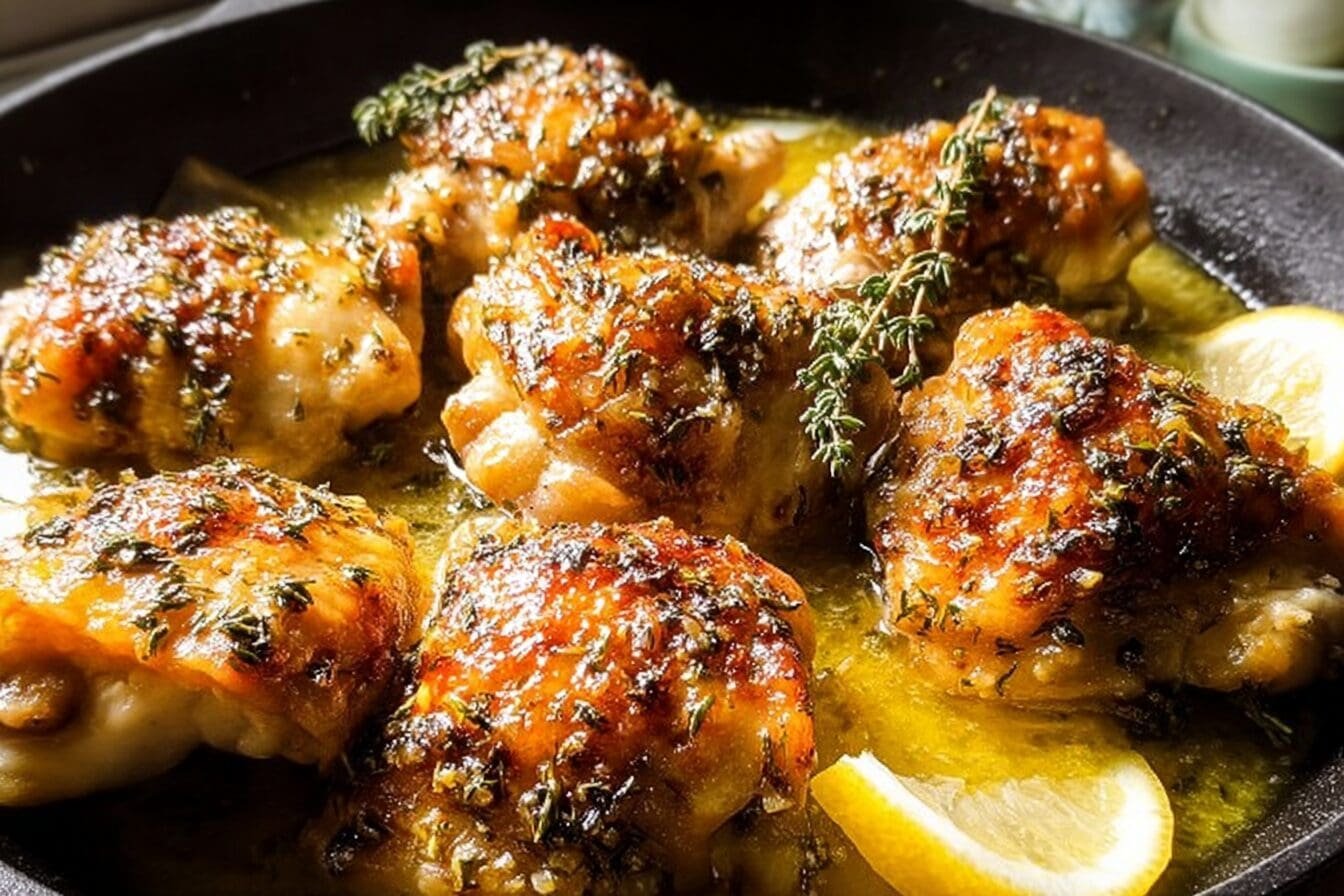 Creamy Lemon Butter Chicken Recipe With Rich, Tangy Flavor 6 Lemon Butter Chicken Thighs