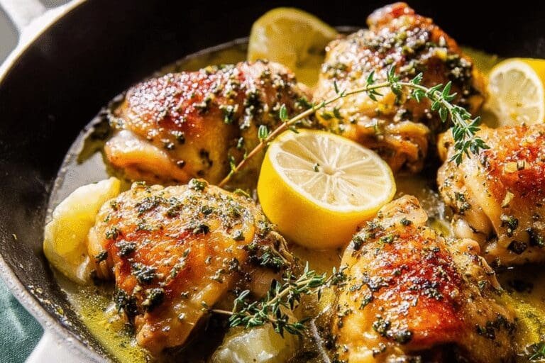 Lemon Butter Chicken Thighs 80.Png