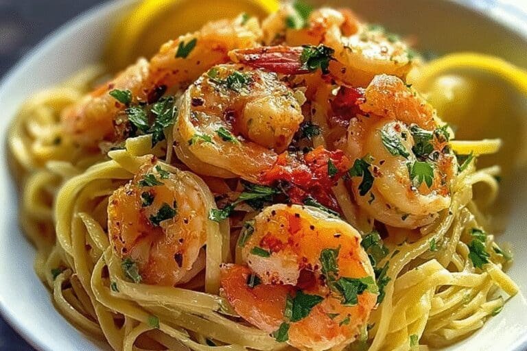 Lemon Pepper Lobster Shrimp Pasta 4.Png