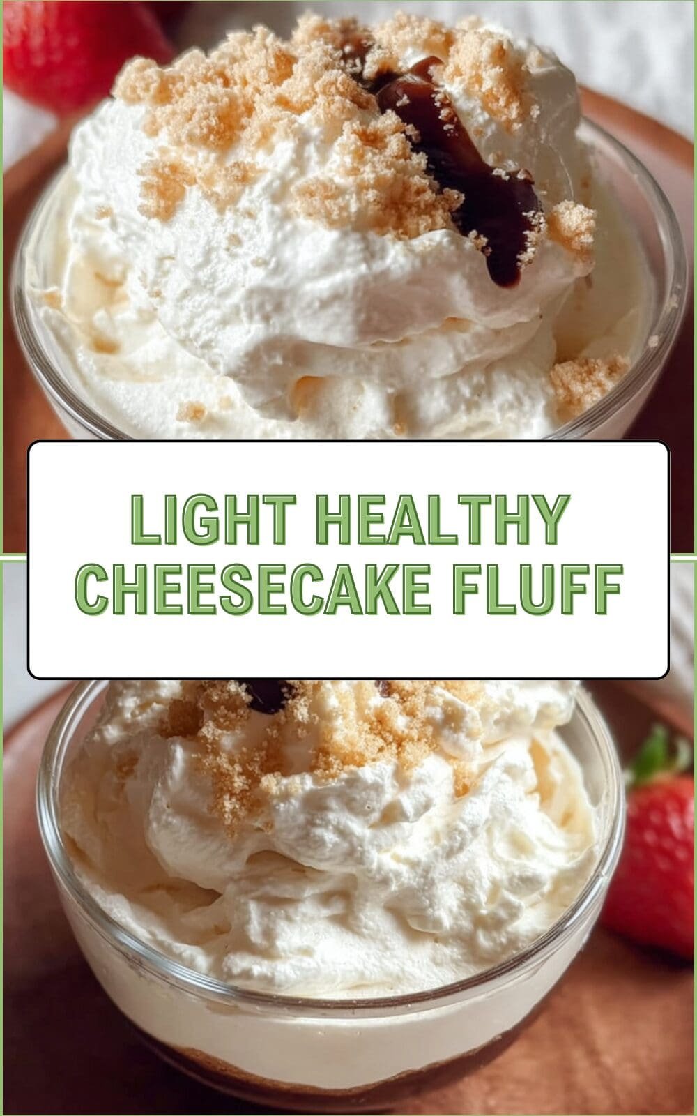 Light Healthy Cheesecake Fluff