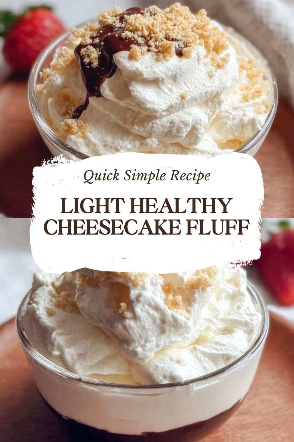 Light Healthy Cheesecake Fluff