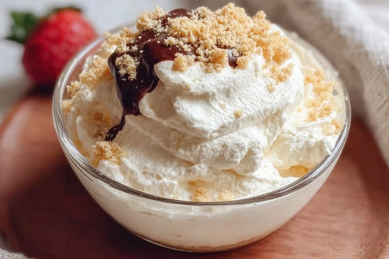 Light Healthy Cheesecake Fluff