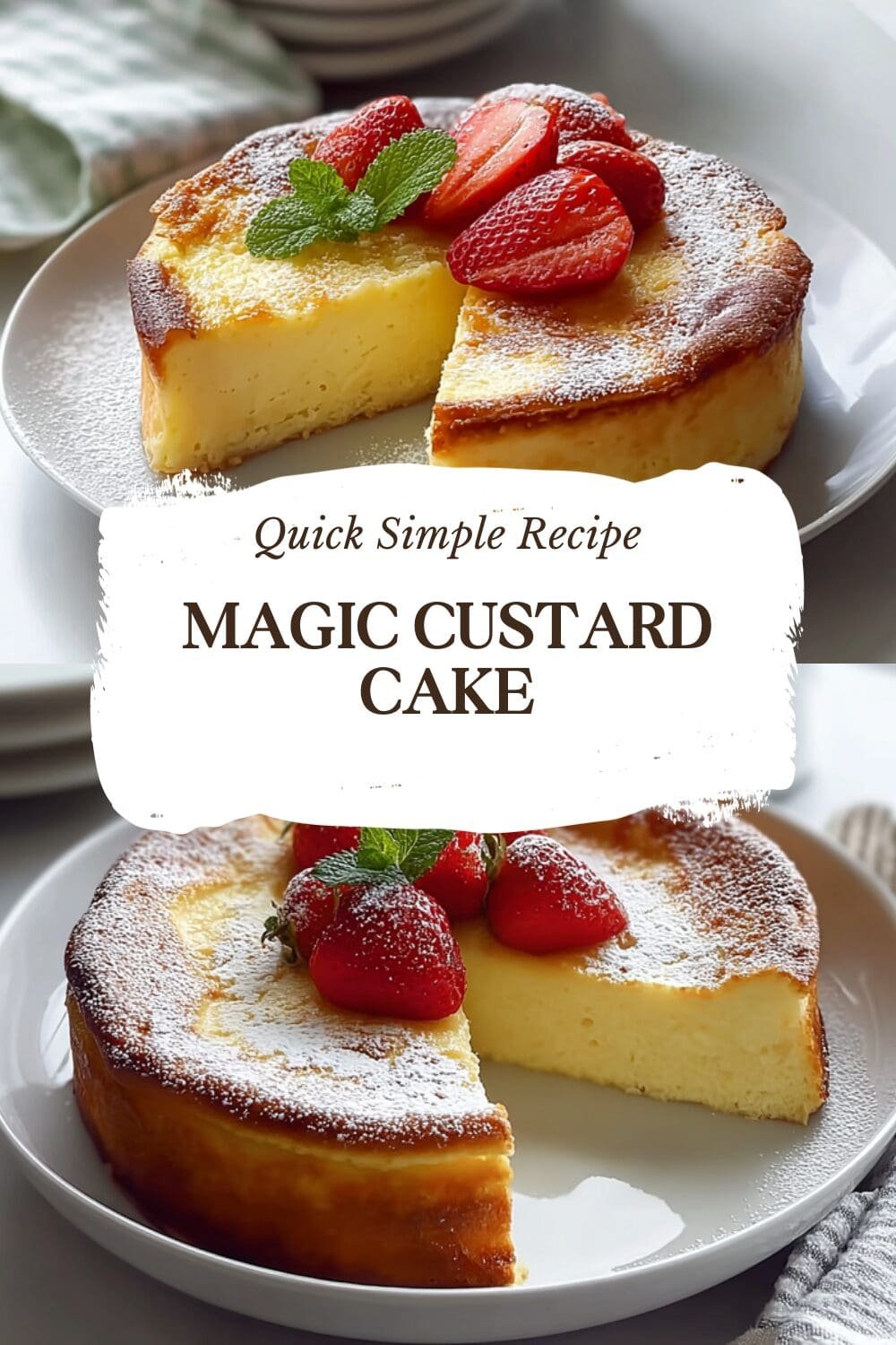 Magic Custard Cake