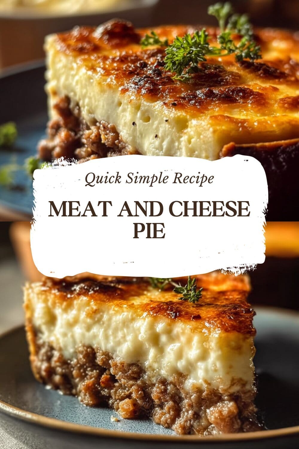 Meat And Cheese Pie