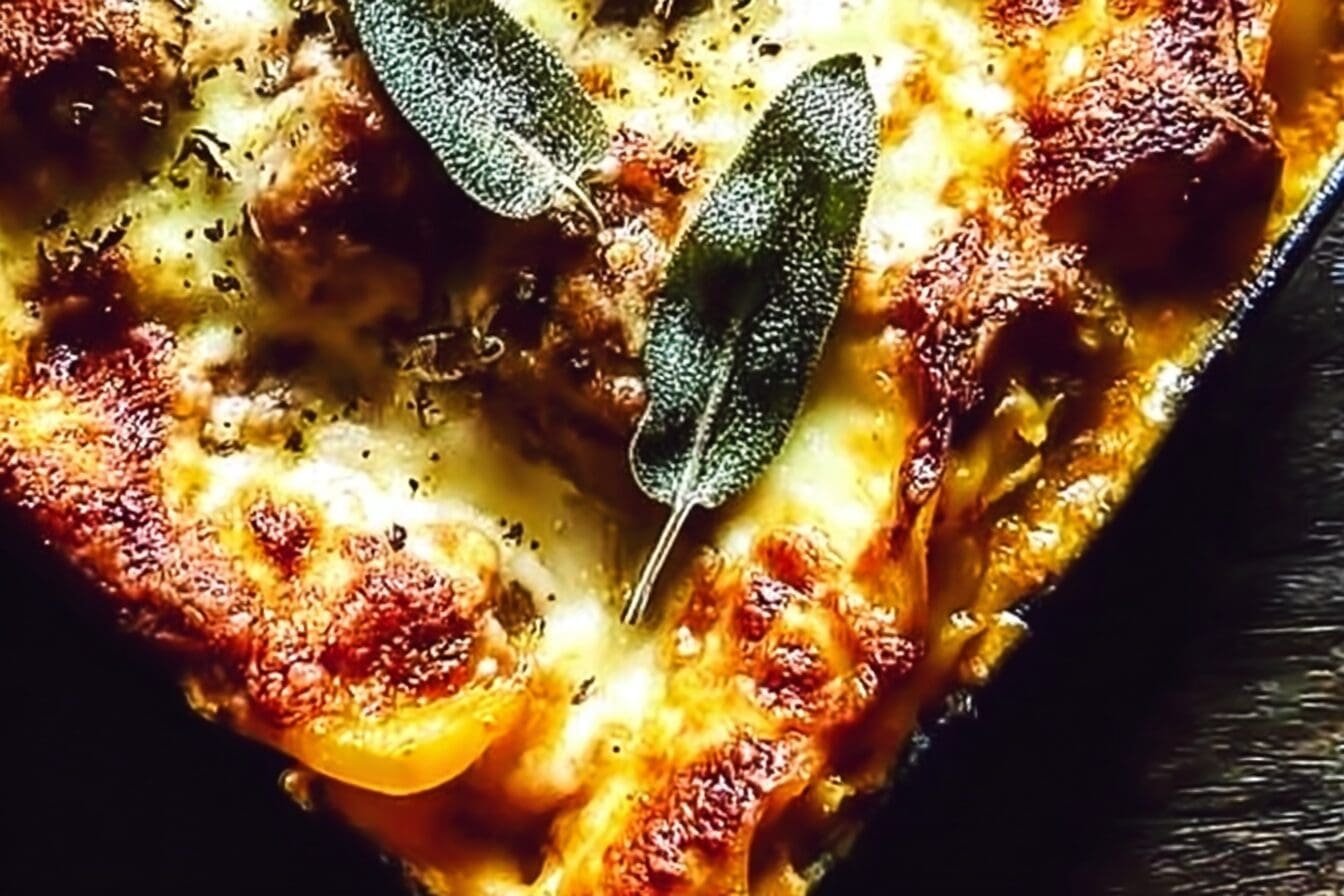 Meatball Sage And Squash Lasagne