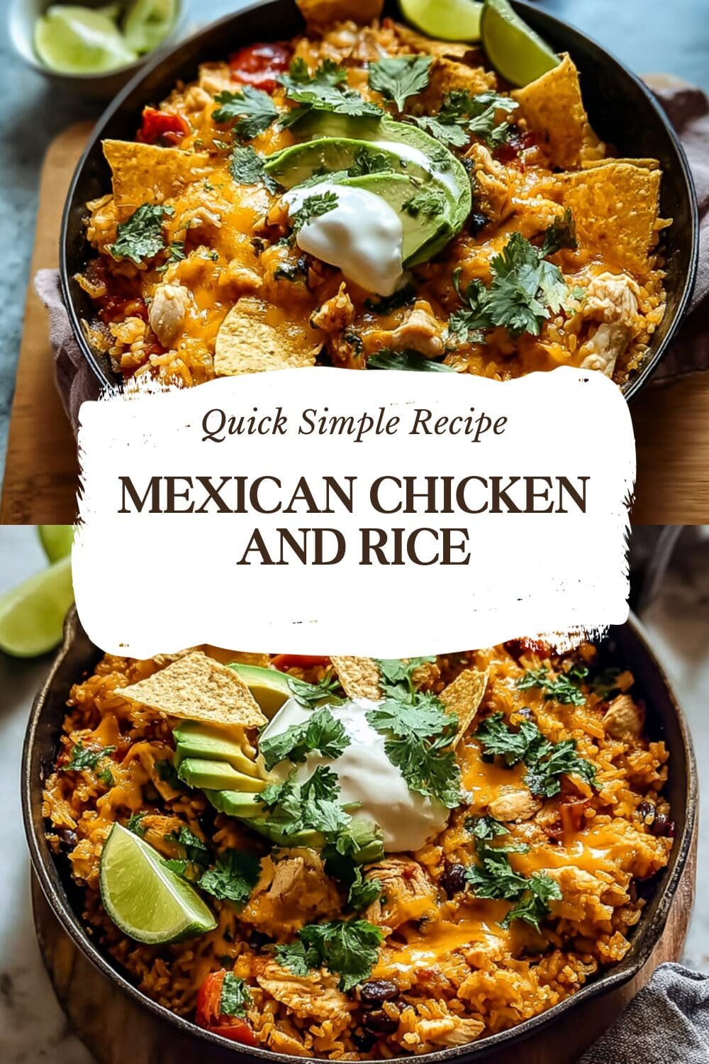 One Pan Mexican Chicken With Flavorful Rice Recipe 7 Mexican Chicken And Rice