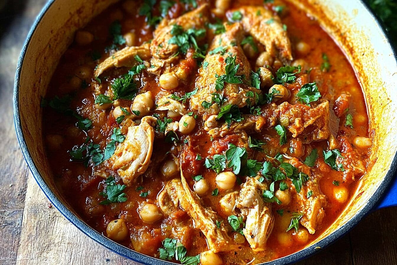 Middle Eastern Chicken Stew